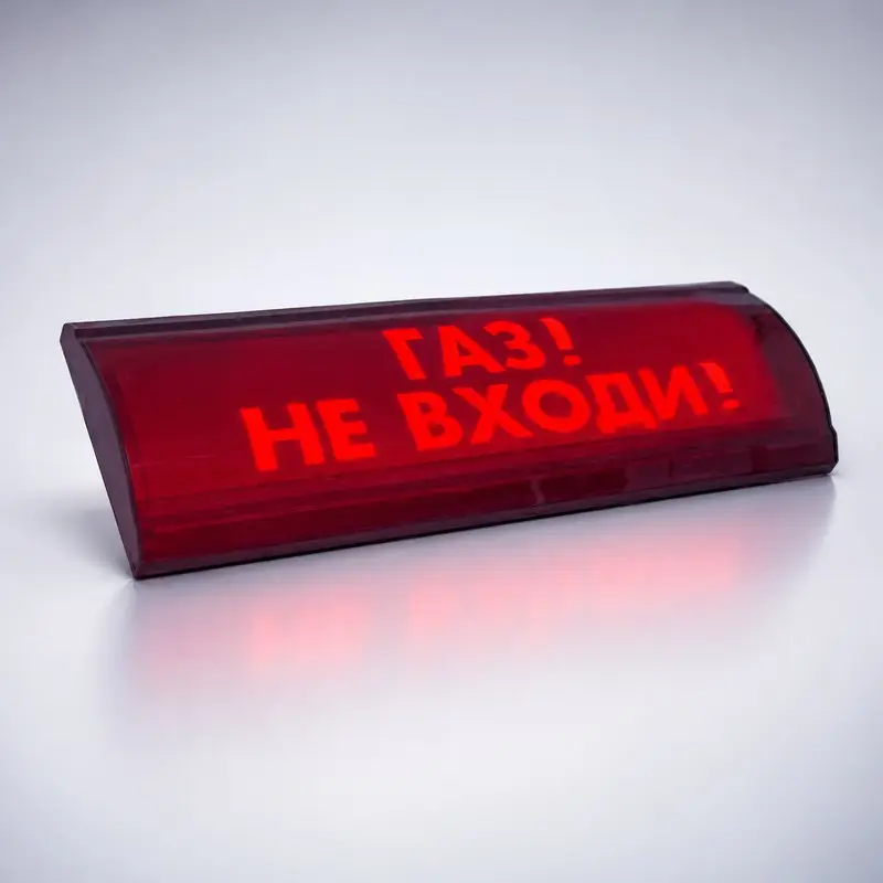 Световое табло ЛЮКС-24 СН «Газ не входи»