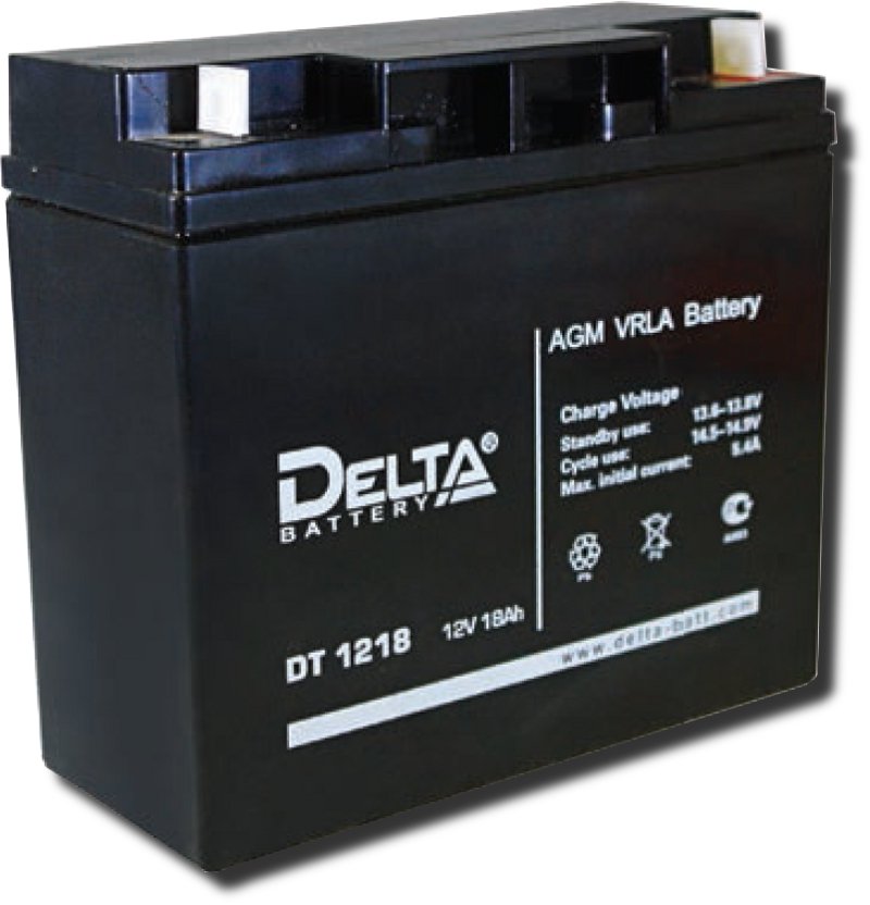 Аккумулятор Delta DT 1218 12 В 18 Ач