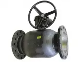 Кран шаровый фланцевый 11с33п Ду-250/200 с редуктором